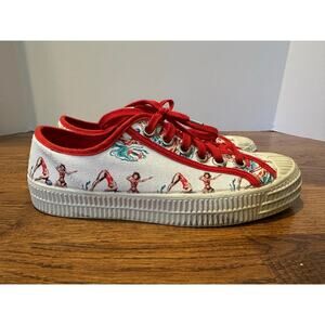 Miss L Fire Women’s Novesta Diving Delights Retro Style Sneakers Sz 9 Streetwear